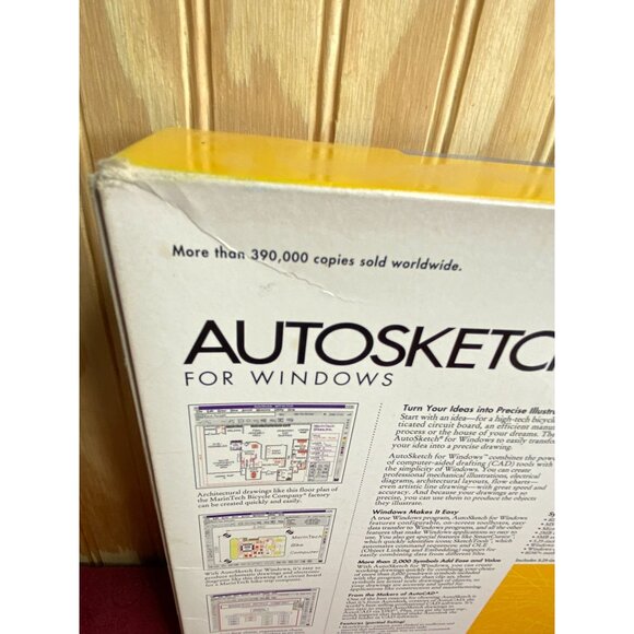 Autodesk AutoSketch For Windows 3.0 Complete Set With Manuals & Floppy Disks - Picture 12 of 14